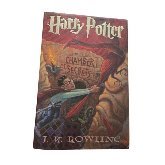 HARRY POTTER & Chamber of Secrets 1st US Edition Hardcover Book 2 0439064864 - Picture 1 of 7